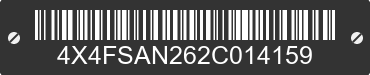 2002 FOREST RIVER Sandpiper Towables 4X4FSAN262C014159 VIN decoded