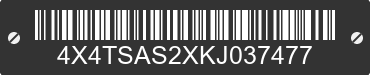 2019 FOREST RIVER Sandpiper Towables 4X4TSAS2XKJ037477 VIN decoded