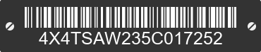 2005 FOREST RIVER Sandpiper Towables 4X4TSAW235C017252 VIN decoded