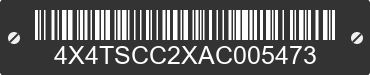 2010 FOREST RIVER Sandstorm Toy Hauler 4X4TSCC2XAC005473 VIN decoded