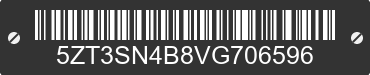 2027 FOREST RIVER Sanibel 5ZT3SN4B8VG706596 VIN decoded