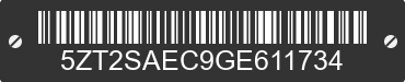 2016 FOREST RIVER Shasta Airflyte 5ZT2SAEC9GE611734 VIN decoded