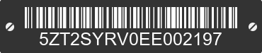 2014 FOREST RIVER Shasta Flyte 5ZT2SYRV0EE002197 VIN decoded