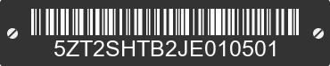 2018 FOREST RIVER Shasta Revere 5ZT2SHTB2JE010501 VIN decoded