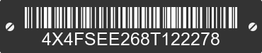 2008 FOREST RIVER Sierra Towables 4X4FSEE268T122278 VIN decoded