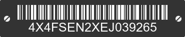2014 FOREST RIVER Sierra Towables 4X4FSEN2XEJ039265 VIN decoded