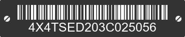 2003 FOREST RIVER Sierra Towables 4X4TSED203C025056 VIN decoded