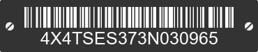 2003 FOREST RIVER Sierra Towables 4X4TSES373N030965 VIN decoded