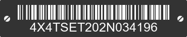 2002 FOREST RIVER Sierra Towables 4X4TSET202N034196 VIN decoded