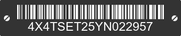 2000 FOREST RIVER Sierra Towables 4X4TSET25YN022957 VIN decoded