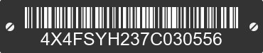 2007 FOREST RIVER Sierra Toy Hauler 4X4FSYH237C030556 VIN decoded