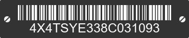 2008 FOREST RIVER Sierra Toy Hauler 4X4TSYE338C031093 VIN decoded