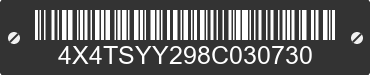 2008 FOREST RIVER Sierra Toy Hauler 4X4TSYY298C030730 VIN decoded