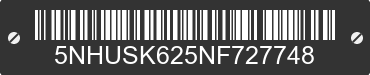 2022 FOREST RIVER Snow King 5NHUSK625NF727748 VIN decoded