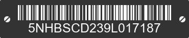 2009 FOREST RIVER Starcraft Starcruiser 5NHBSCD239L017187 VIN decoded