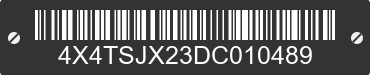 2013 FOREST RIVER Stealth Evo Towables 4X4TSJX23DC010489 VIN decoded