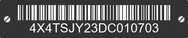2013 FOREST RIVER Stealth Evo Towables 4X4TSJY23DC010703 VIN decoded
