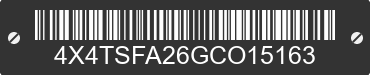 2016 FOREST RIVER Stealth Towables 4X4TSFA26GCO15163 VIN decoded