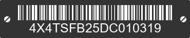 2013 FOREST RIVER Stealth Towables 4X4TSFB25DC010319 VIN decoded