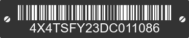 2013 FOREST RIVER Stealth Towables 4X4TSFY23DC011086 VIN decoded