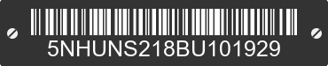 2011 FOREST RIVER Sunshine 5NHUNS218BU101929 VIN decoded