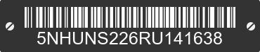 2024 FOREST RIVER Sunshine 5NHUNS226RU141638 VIN decoded