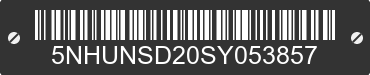 2025 FOREST RIVER Sunshine 5NHUNSD20SY053857 VIN decoded