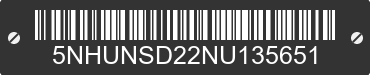 2022 FOREST RIVER Sunshine 5NHUNSD22NU135651 VIN decoded