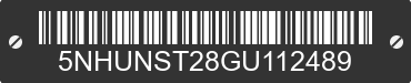 2016 FOREST RIVER Sunshine 5NHUNST28GU112489 VIN decoded