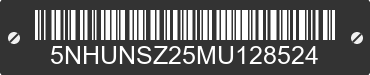 2021 FOREST RIVER Sunshine 5NHUNSZ25MU128524 VIN decoded