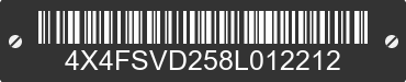 2008 FOREST RIVER Surveyor 4X4FSVD258L012212 VIN decoded