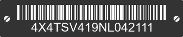 2022 FOREST RIVER Surveyor 4X4TSV419NL042111 VIN decoded