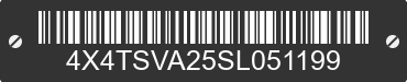 2025 FOREST RIVER Surveyor 4X4TSVA25SL051199 VIN decoded