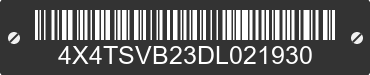 2013 FOREST RIVER Surveyor 4X4TSVB23DL021930 VIN decoded