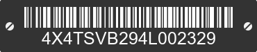 2004 FOREST RIVER Surveyor 4X4TSVB294L002329 VIN decoded