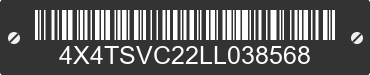 2020 FOREST RIVER Surveyor 4X4TSVC22LL038568 VIN decoded