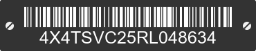 2024 FOREST RIVER Surveyor 4X4TSVC25RL048634 VIN decoded
