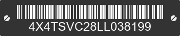2020 FOREST RIVER Surveyor 4X4TSVC28LL038199 VIN decoded