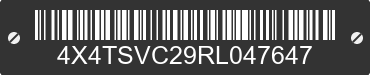 2024 FOREST RIVER Surveyor 4X4TSVC29RL047647 VIN decoded