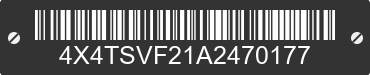 2010 FOREST RIVER Surveyor 4X4TSVF21A2470177 VIN decoded