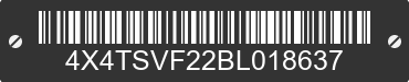 2011 FOREST RIVER Surveyor 4X4TSVF22BL018637 VIN decoded