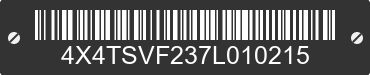 2007 FOREST RIVER Surveyor 4X4TSVF237L010215 VIN decoded