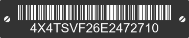 2014 FOREST RIVER Surveyor 4X4TSVF26E2472710 VIN decoded