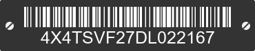 2013 FOREST RIVER Surveyor 4X4TSVF27DL022167 VIN decoded