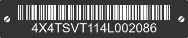2004 FOREST RIVER Surveyor 4X4TSVT114L002086 VIN decoded