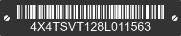 2008 FOREST RIVER Surveyor 4X4TSVT128L011563 VIN decoded