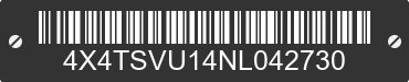 2022 FOREST RIVER Surveyor 4X4TSVU14NL042730 VIN decoded