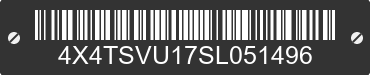 2025 FOREST RIVER Surveyor 4X4TSVU17SL051496 VIN decoded