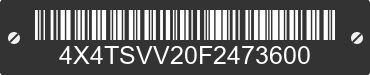 2015 FOREST RIVER Surveyor 4X4TSVV20F2473600 VIN decoded