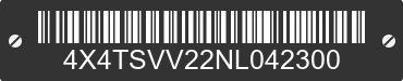 2022 FOREST RIVER Surveyor 4X4TSVV22NL042300 VIN decoded